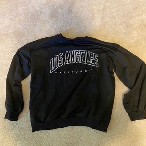 Los Angeles sparkly long sleeve shirt